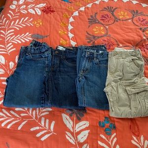 Bundle 7 regular jeans khakis Gap, Levi’s, Old Nav